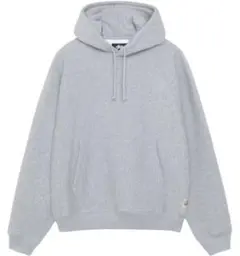 Stussy FLEECE RAGLAN HOODIE GREY HEATHER