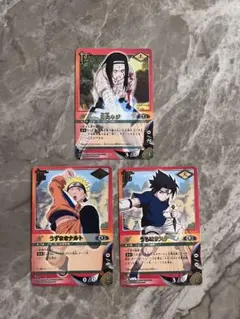 ナルト サスケ イタチ 10thプロモ NARUTO データカードダス - メルカリ