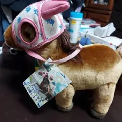 ハルウララ ぬいぐるみキーホルダー 応援馬券 高知競馬サポートKRA