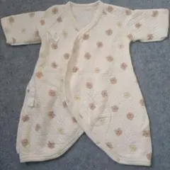 クマ柄ロンパース 60センチ