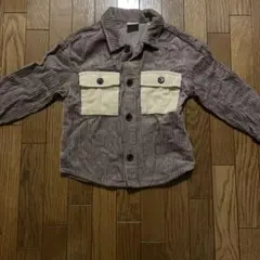 ZARA キッズコーデュロイジャケット 3-4歳 淡い茶色