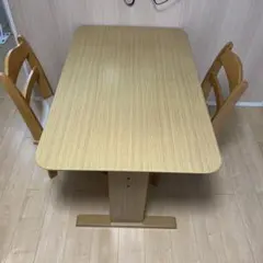ニトリ ダイニングチェア(SD341PVC WH) - メルカリ