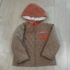 キッズ用ブラウン中綿コート　125cm　ユナイテッドアローズ