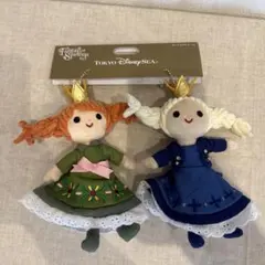 ディズニーシー ぬいぐるみチャーム　アナと雪の女王　ファンタジースプリングス