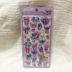 正規品 ディズニー ボンボンドロップシール スティッチ&エンジェル