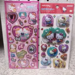 ハローキティ ジュエルシール・ポップデコパーティー 2枚セット