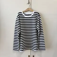 無印良品　ストライプTシャツ 150サイズのサムネイル