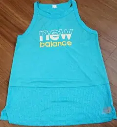 New Balance タンクトップ 水色 レディース ランニングウェア
