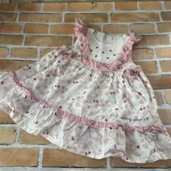 クーラクール　フリルワンピース size 80