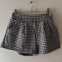 千鳥格子柄 ショートパンツ