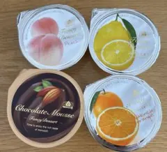 モロゾフ ファンシーデザート フルーツゼリーとチョコレートムースのサムネイル
