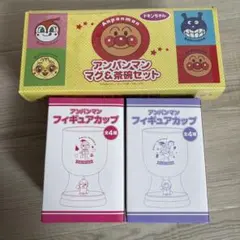アンパンマン フィギュアカップ バイキンマン ドキンちゃん　カルピス 茶碗　マグのサムネイル