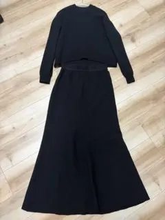 セットアップ　ワンピースニット