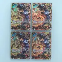 ★ワンピースカード　サボ　シークレット　6コスト 黒　受け継がれる意志　4枚