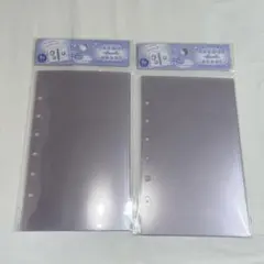 クーリア はってはがせるとうめいシールシート2点