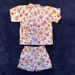 新品未使用品！ベビー　甚平上下セット　サイズ80