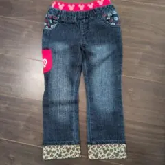 BABY DOLL ミッキー柄長ズボン 100