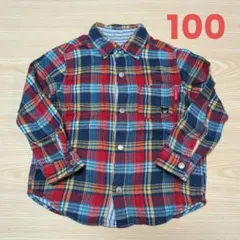 ミキハウス ダブルB 長袖リバーシブルシャツ 100サイズ