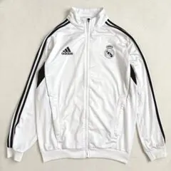 adidas レアルマドリード トレーニング ジャケット L ジャージ ホワイト