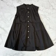 Mila Owen】美品！ノースリーブティアードチュニック ブラウス - メルカリ