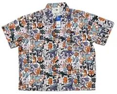未使用　タグ付き　アディダス　シャツ　アロハシャツ 大きいサイズのサムネイル