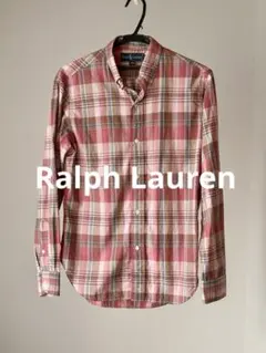 Ralph Lauren 長袖シャツ 12 チェック　ラルフローレン　L