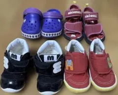 ミキハウス　靴　シューズ　まとめ売り　子供　キッズ　クロックス　サンダル