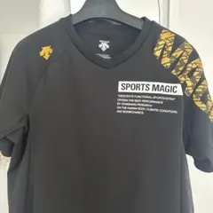 DESCENTE SPORTS MAGIC シャツ 黒