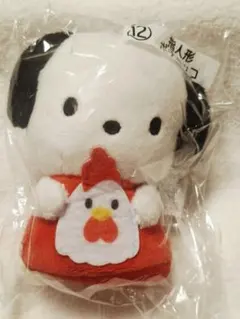 サンリオ×からあげクンくじ　ポチャッコ　指人形