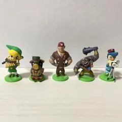 ゼルダの伝説 大地の汽笛 チョコエッグ フィギュア 5体セット