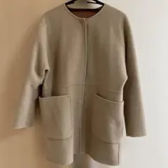 【UNITED ARROWS】バイカラー　ミドルコート