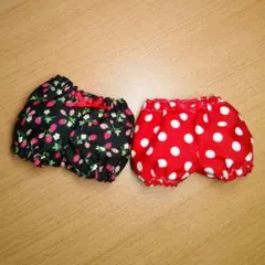 メルちゃんはなちゃん用　ぷっくりパンツ２枚セット(86)