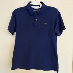 ラコステ　メンズ半袖ポロシャツ　ネイビー　Mサイズ