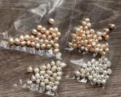 淡水パール　ピンク系&ホワイト系セット