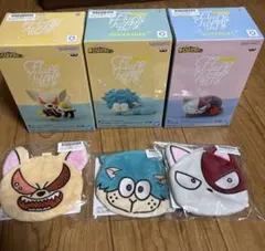 僕のヒーローアカデミア　Fluffy Puffy フィギュア フェイスポーチ