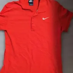 Nike 赤 ポロシャツ Lサイズ