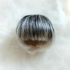 ウィッグ 4インチ グラデーションショート 黒✕灰 WIG 4inch