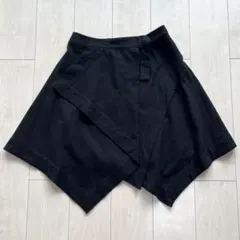 ヴィヴィアンウエストウッドレッドレーベル 変形 ラップスカート ウール