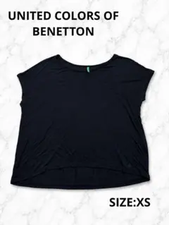 United Colors of Benetton 半袖Tシャツ ブラック XSのサムネイル