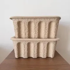 【新品未使用】ferm living ペーパーパルプボックス スモール