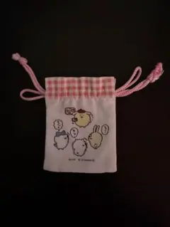 ちいかわ　ちいかわ×サンリオキャラクターズ　布製ポーチ・巾着袋