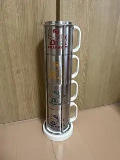 【新品未使用】レトロ ハローキティ ステンレス マグカップ セットのサムネイル