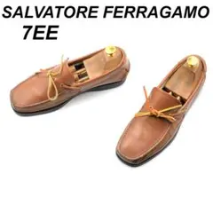 SALVATORE FERRAGAMO UR95508 7EE ローファー 茶