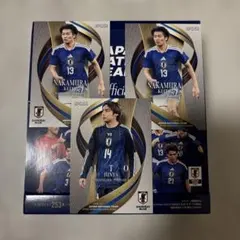 中村敬斗 伊東純也 サッカー日本代表 トレーディングカード 3枚セット
