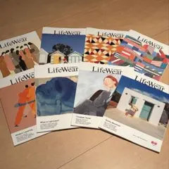 【8冊】ユニクロ LifeWear magazine ライフウェア マガジン