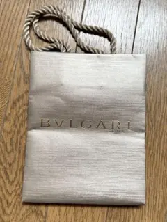 BVLGARI ショップ袋 シルバー 小型