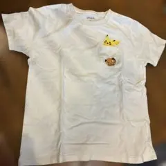 白　ポケモン　Tシャツ