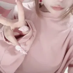 ピンク シンプル トレーナー