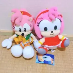 ラウンドワン限定 ソニック シャドウ エミー ぬいぐるみ ラウンドワン限定 ソニック シャドウ エミー ぬいぐるみ - メルカリ