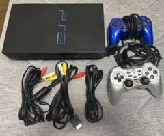 【動作確認済】PlayStation 2 本体SCPH-30000 ブラック